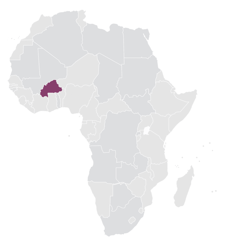 Burkina Faso map