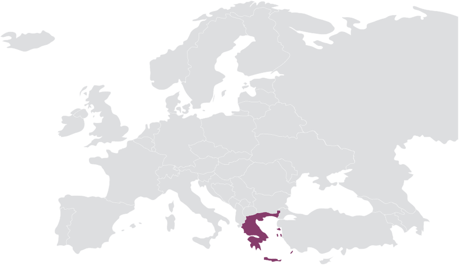 Griechenland map