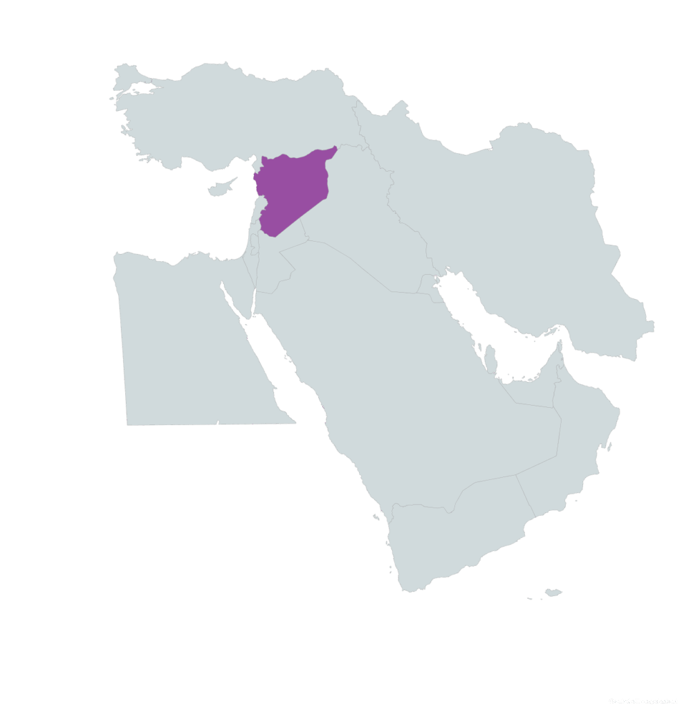 Syrien map